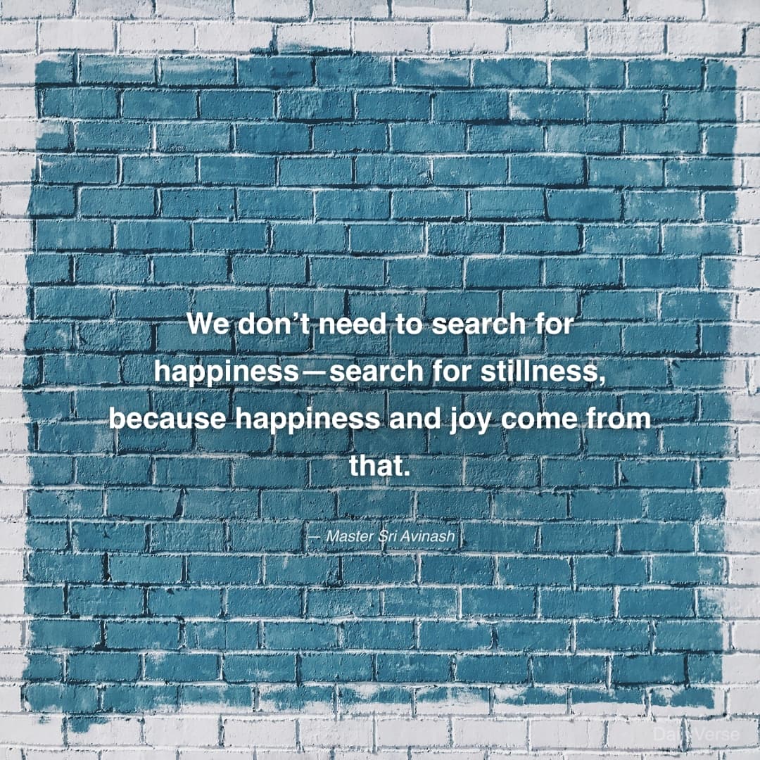 We don’t need to search for happiness—se